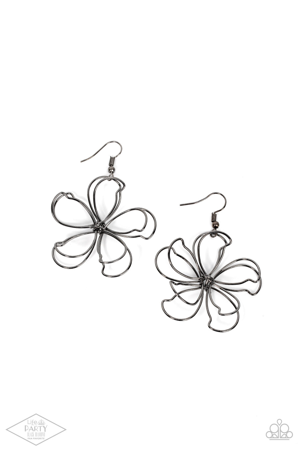 Miss Daisy - Gunmetal (Large) - Life of the Party Black Diamond Exclusive